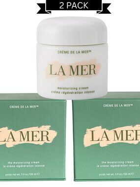 LA MER Crème de la Mer The Moisturizing Cream – 3.4oz / 100ml – 2 Pack – Brand N